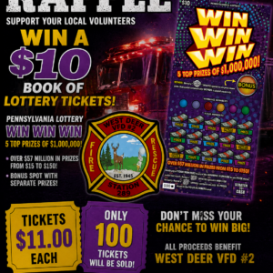 $10.00 book of lotto tickets #1120