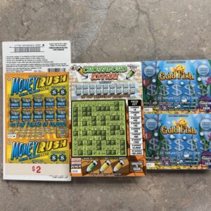 3 books of lotto tickets 1051