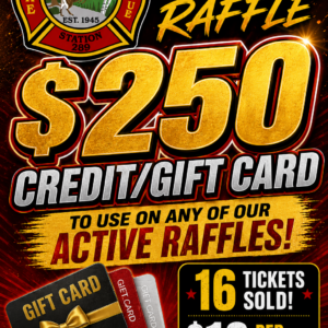 $250 Raffle credit 1319