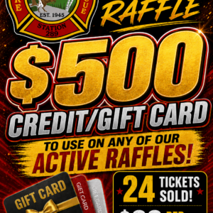 Raffle credit 1307