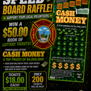 $50.00 book of lotto tickets #1299